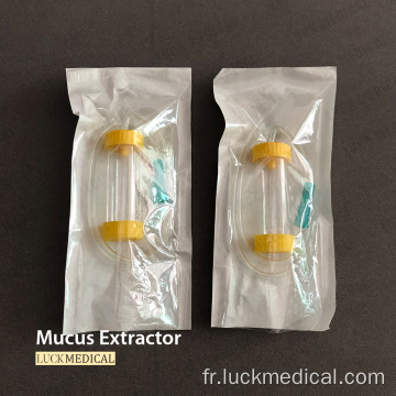 Extracteur de mucus en plastique jetable